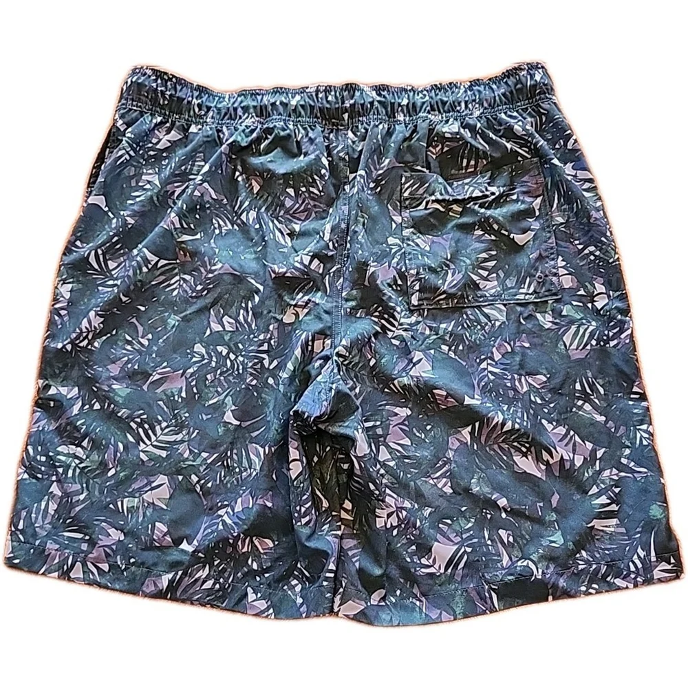 Goodfellow Men's Parrot Tropical Swim Trunks Size Large. 9